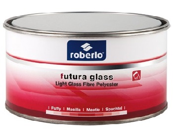 Roberlo шпатлевка Futura Glass со стекловолокном