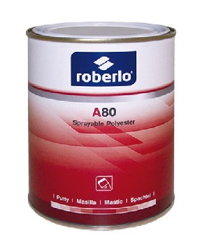 Roberlo шпатлевка A-80 жидкая